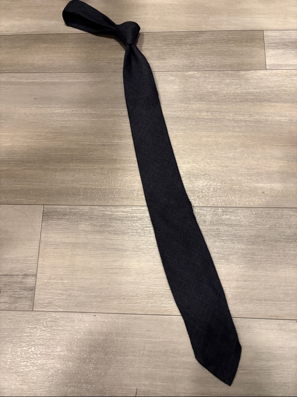 Suitsupply Solid Dark Charcoal Tie
